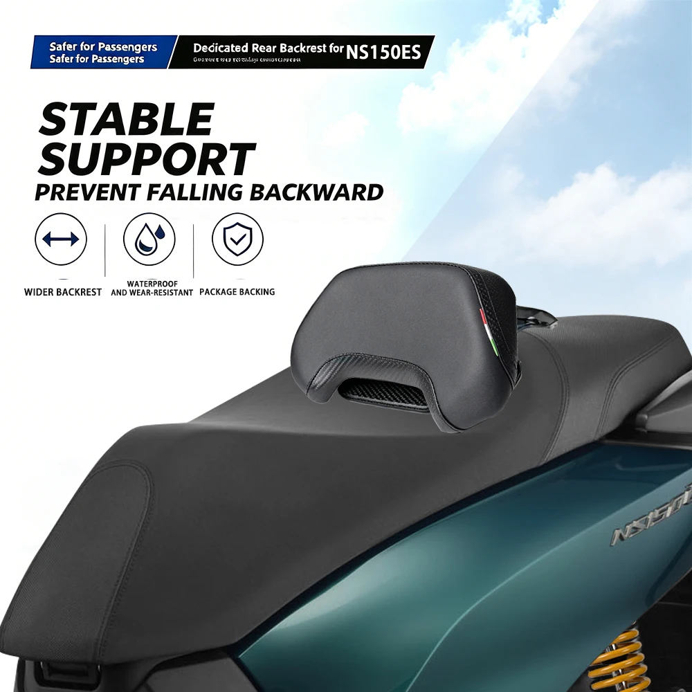 Suitable For New Continent Honda NS150ES Seat Backrest Lumbar Support, Cruise Waist Protection, Waterproof Modification Accessor
