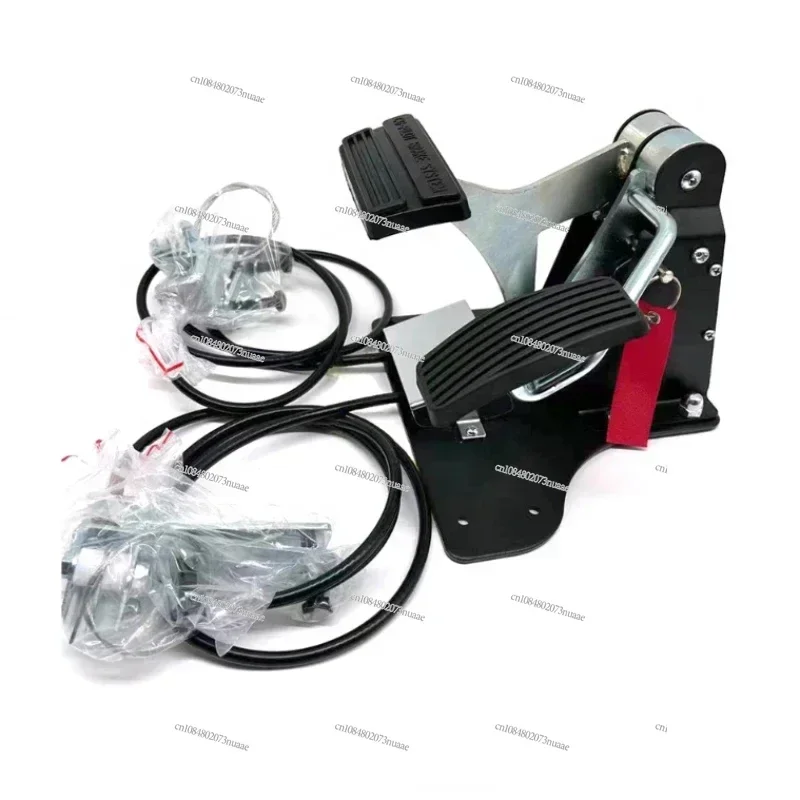 Passenger Side Dual Brake and Accelerator Controls for Driving School Instructors