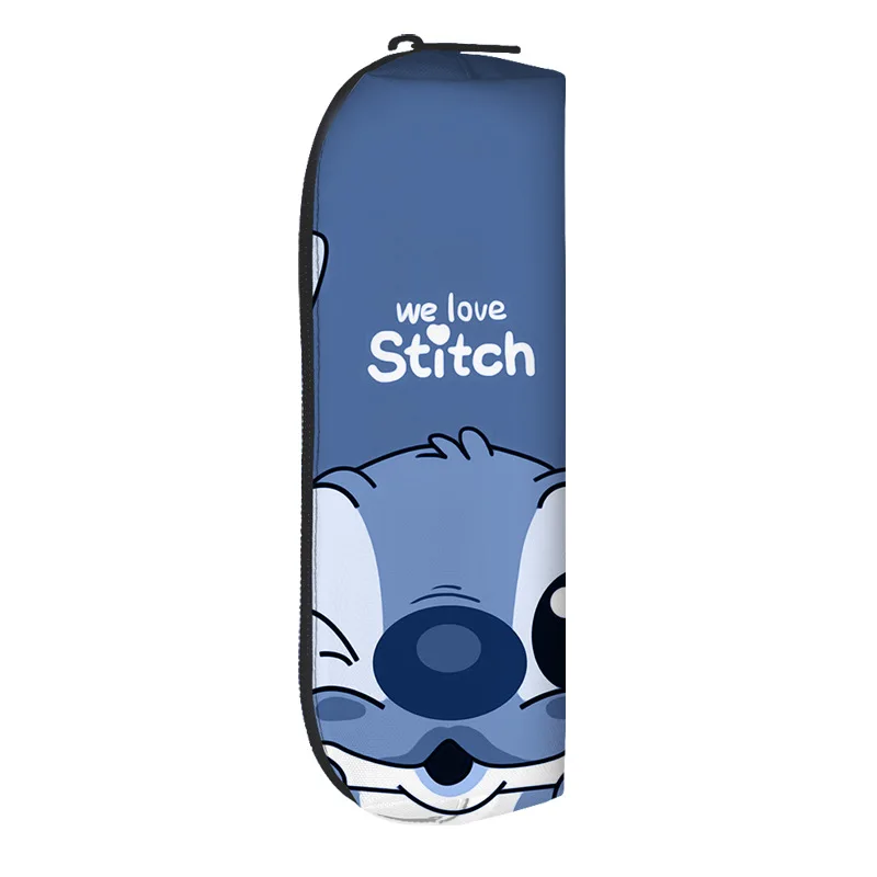 Disney Anime Lilo & Stitch Etui Pen Set Kawaii Stitch Print Pen Tas Cartoon Studenten Opbergtas Briefpapier Speelgoed Cadeau