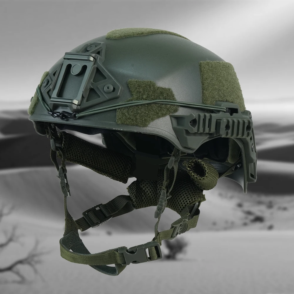 BOOIU Wendy Tactical Helmet (FRP) - Multi-Functional Wendy Rail & NVG Mount | Outdoor & Paintball