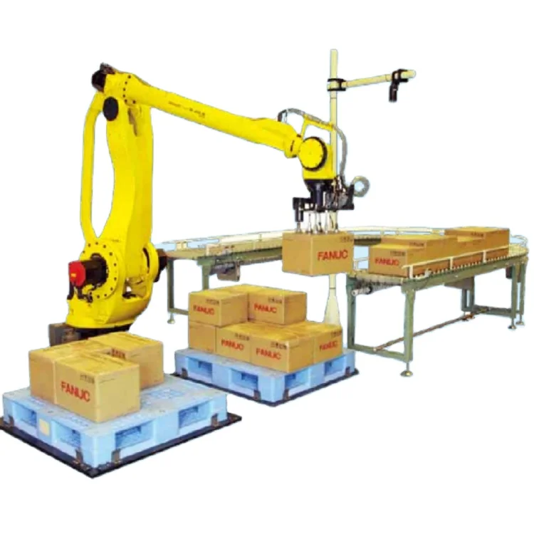 M-410iC/500 Palletizing Robot Arm 4 Axis Drive by AC Servo Motor 500kg Payload As Palletizing Pick and Place Robot