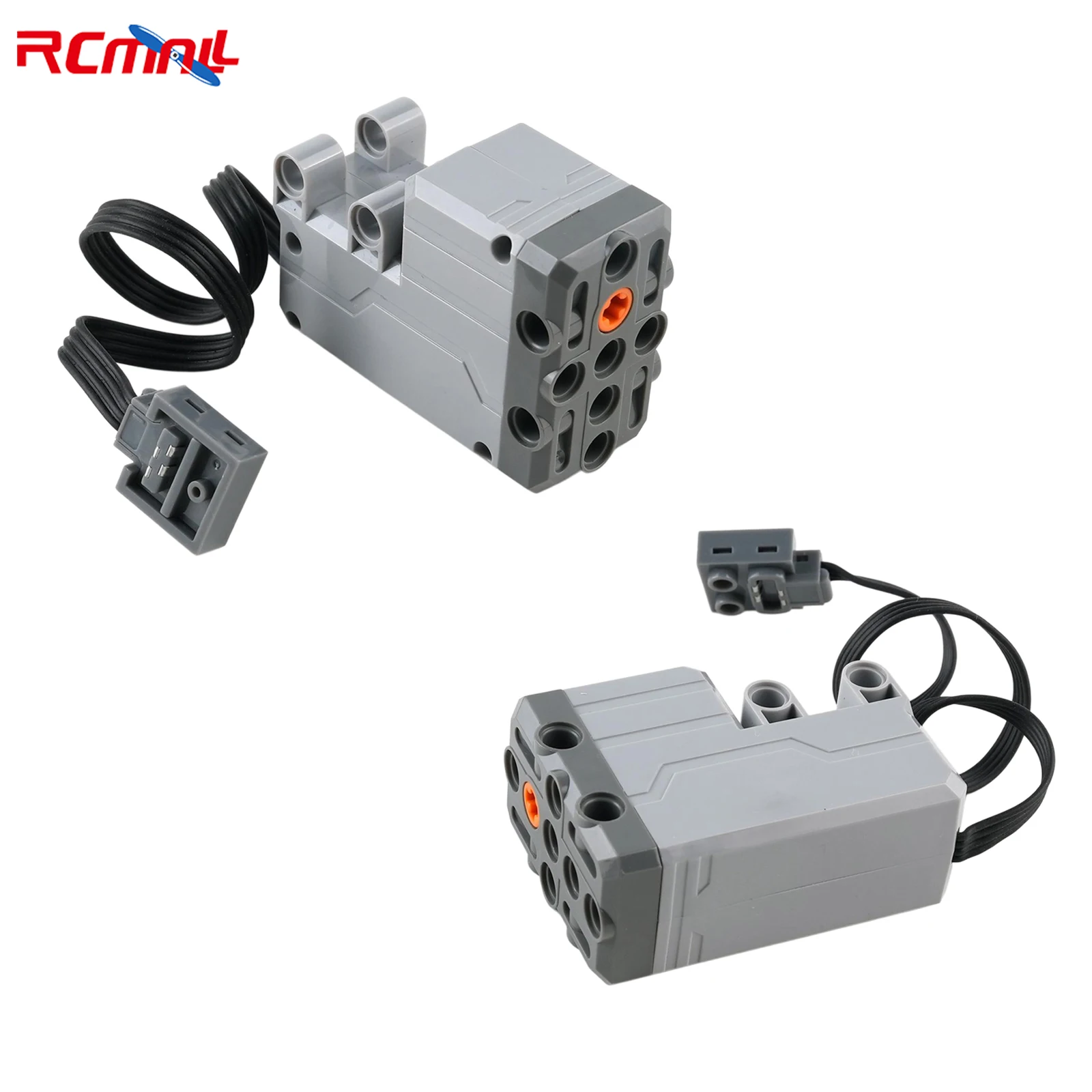 Servomotor de alto par 88004 MOC, bloques de construcción de segunda generación, funciones de potencia, piezas técnicas, servomotor mejorado, 2 uds.