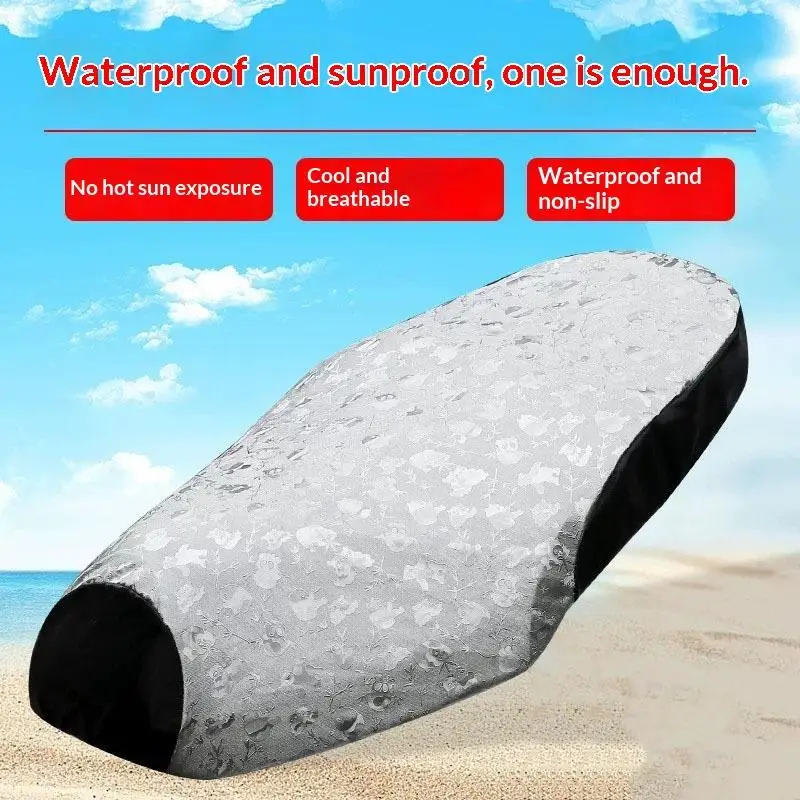 Universal Electric Bicycle  Cover PVC Artificial Leather Heat Insulation Waterproof for E-Bike Commute Outdoor Cycling