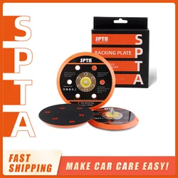 (Bulk Sale1-20Pcs) SPTA Backer Backing Plate Pad 5inch/6inch Hook&Loop For Air Sander Dual Action Car Polisher Buffing