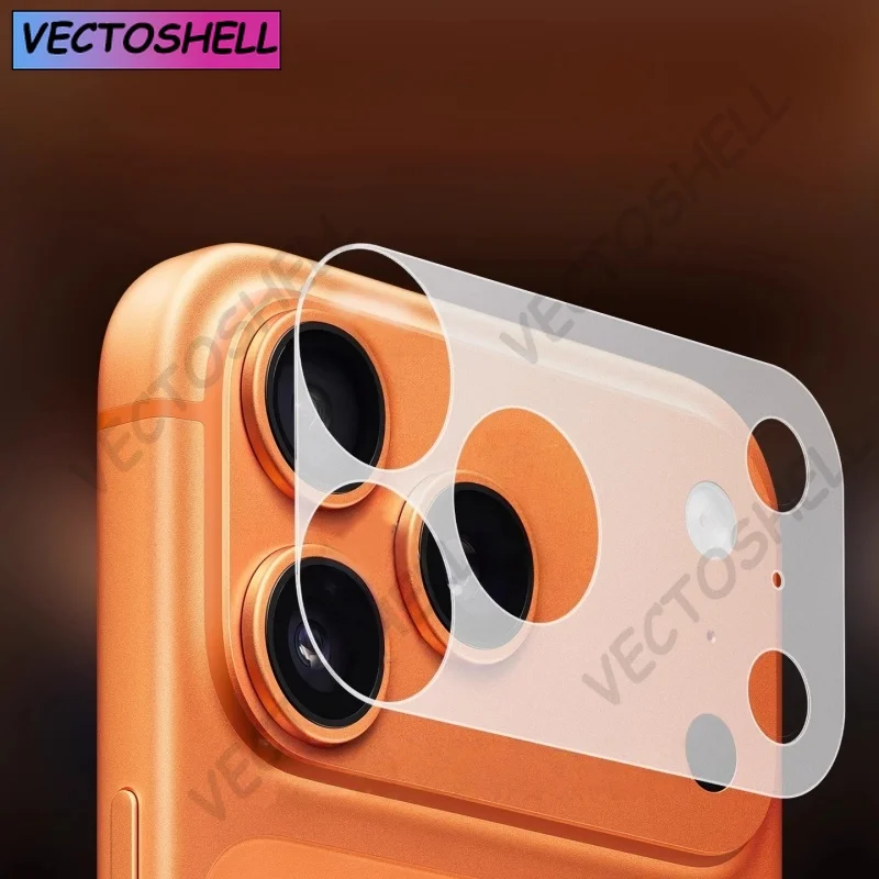 Protecteur de caméra mat, 2 pièces, pour iPhone 17 Pro Max 17pro, capuchon de protection en verre pour objectif arrière Air pour iphone 17pro