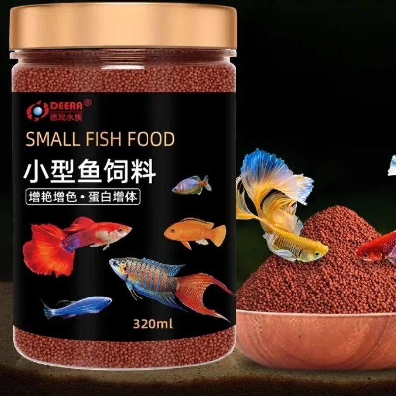 

Мясной протеин «Гуuppy Food» легко впитывается, улучшенный плавающий тип яркого цвета.