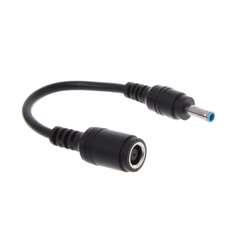 

7.4 * 5.0 female to 4.5 * 3.0mm male, 7.4 to 4.5 suitable for HP power adapter Conversion Line Computer Cable Adaptors