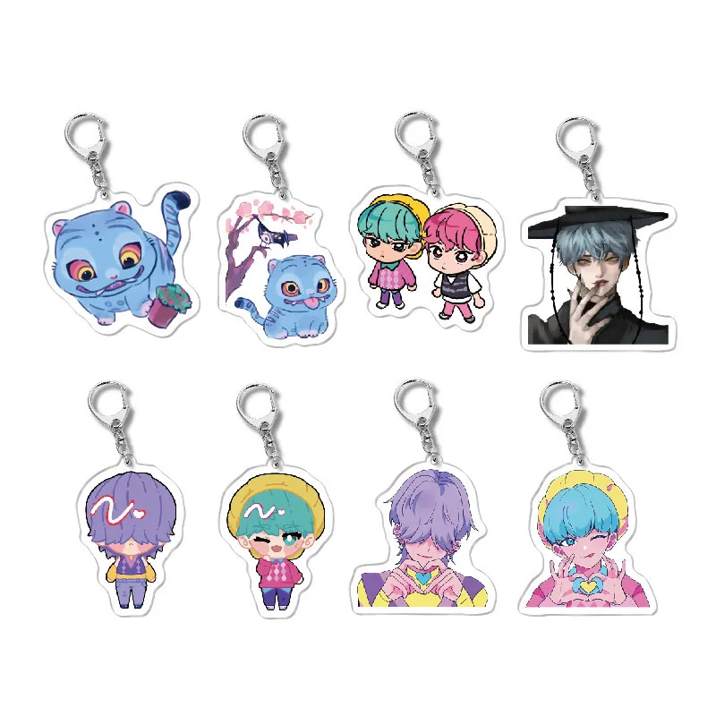 Kpop Demon Hunters: ciondolo portachiavi in acrilico, accessori e regali creativi