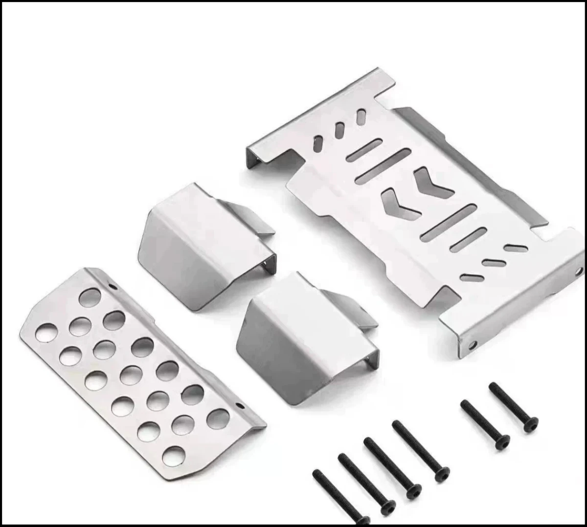 

Комплекты металлических защиты шасси YIKONG для радиоуправляемой машины 1:10 YK4107/4106/4106PRO