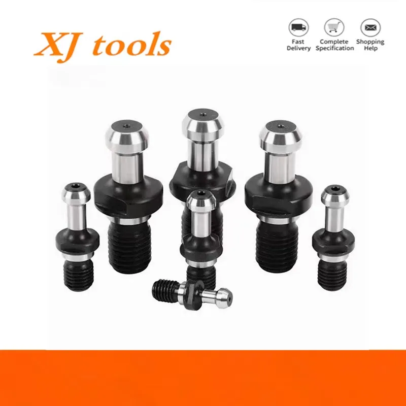 Bouton de rétention scellé ISO Stardard, utilisation sur BT, porte-outil de fraisage CNC, écrou de goujon nervuré, salle de bain T, BT30, BT40, BT50, 45 °, 60 °, 90 °, 1 pièce