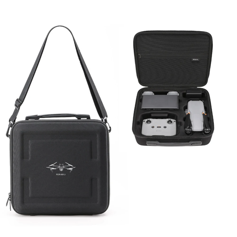 

Carrying Case Bag Suitable for DJI AIR3 Set of Organizer Bag Crossbody Bag Storage Case Bag With Shoulder Strap Accessories