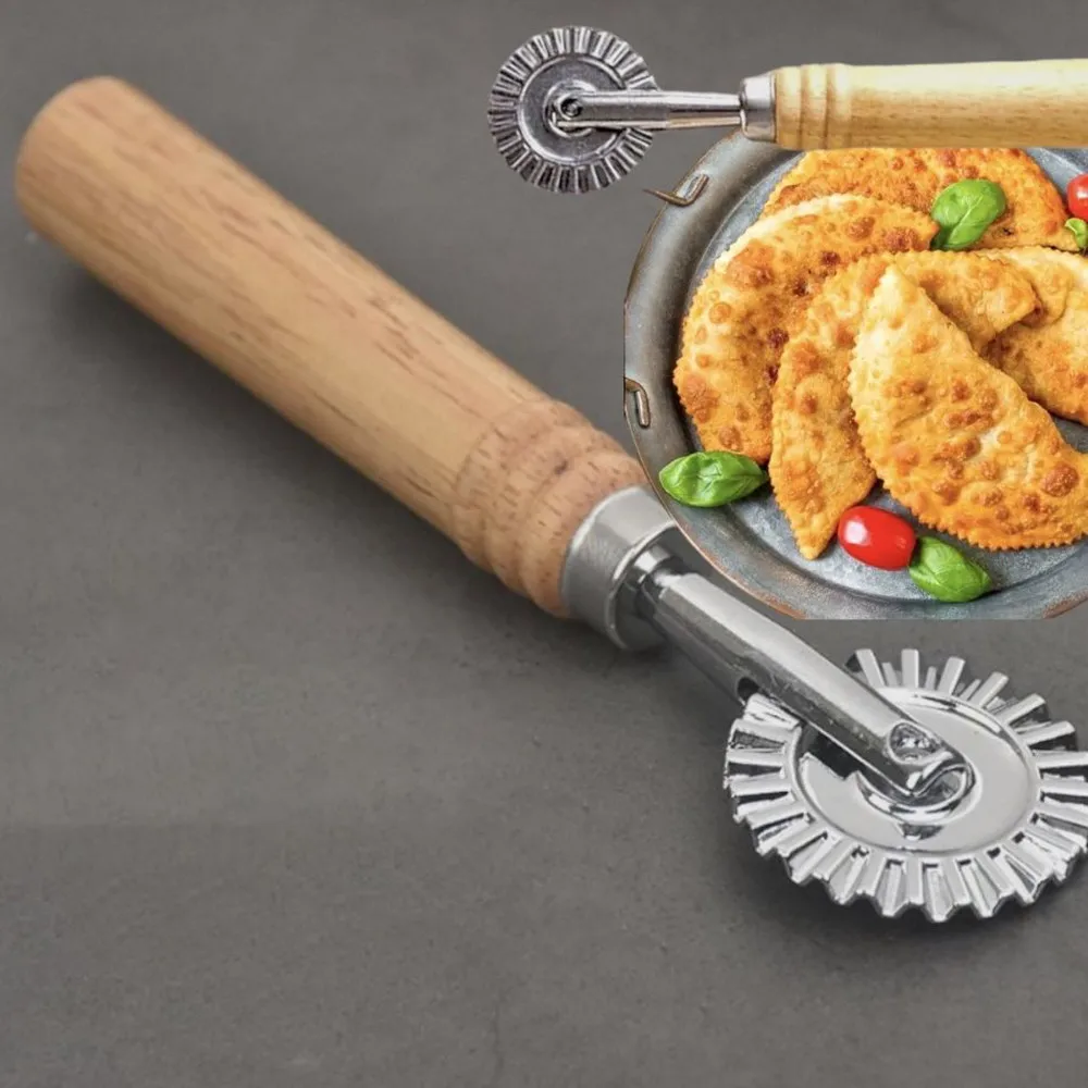 Prensa de Pasta de acero inoxidable, Kit para hacer raviolis con cortador de galletas, rueda de pastelería y herramienta de molde de sello, accesorio de cocina