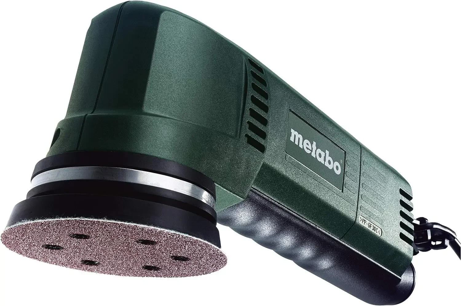 Metabo SXE400 2 Amp 3-1/8-inch willekeurige baanschuurmachine, elektrisch, 120 volt met snoer