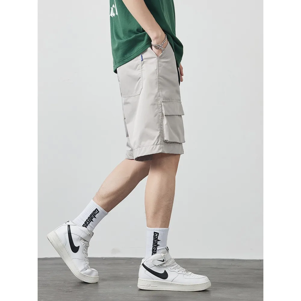 2024 Summer New Casual Shorts Men's Fashion Brand Versatile Casual Pants Men's cargo Loose shorts  pants men  streetwear