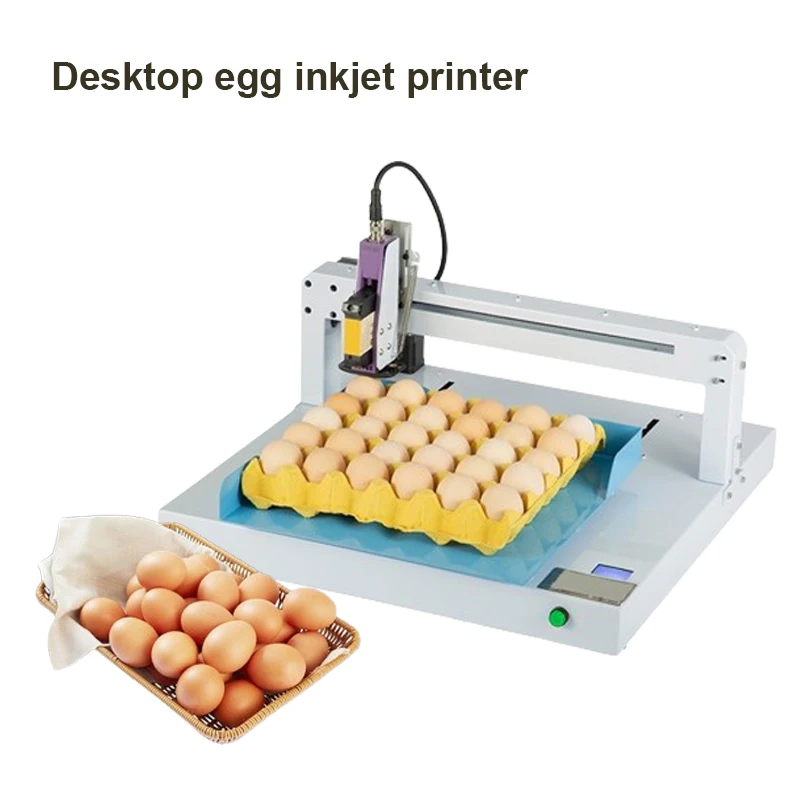 

Automatic Print Date Coding Printing Machine Stamping Expiry Code Head Egg Ink Jet Inkjet Printer 220V