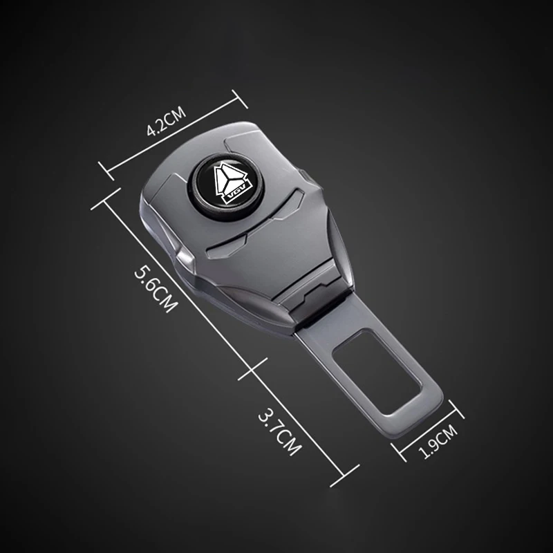 مقعد السيارة حزام حزام الأمان قفل مشبك التوصيل سميكة إدراج المقبس موسع مشبك الأمان ل VGV VX7 U70Pro U75PLUS U75 TX7 اكسسوارات