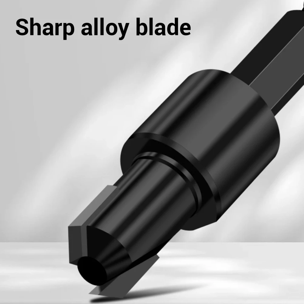 Adjustable Depth Countersink Drill Bit, Quick Release Hex Shank Limit Woodworking Countersunk Drill Bit With Adjustable Depth