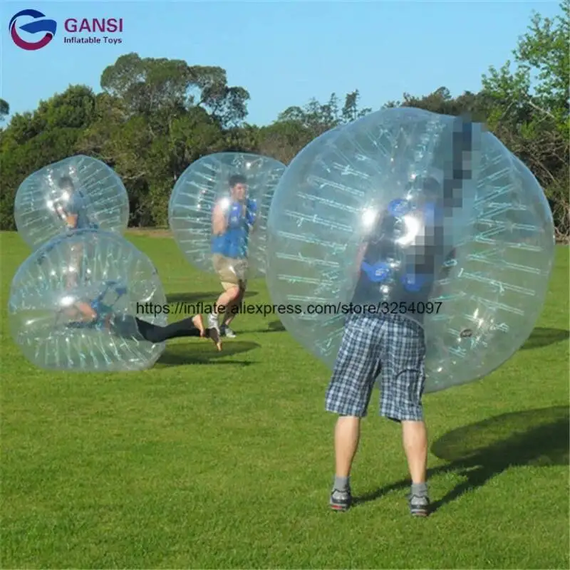 

Hot Selling 1.5M Inflatabe Bumper Ball Outdoor Games Walk In Plastic Bubble Ball For Rental