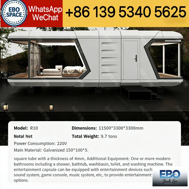 Integrated Expandable Container House Prefab System Fast Build Suitable for Construction Projects Worldwide