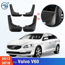 For Volvo V60 2013 2014 2015 2016 2017 2018 Fender Mudflaps Splash Guards Mudguards Mud Flaps Car Accessories