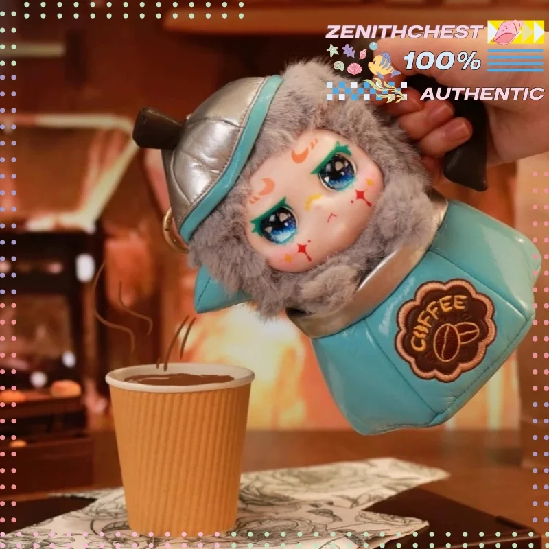 

Authentic Kimmon Les'Cafe Series Blind Box Cute Vinyl Face Keychain Unique Desk Decor Gifts Kids Trendy Special Gift