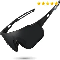 2023 New Outdoor Riding Sunglasses One-piece Bicycle Windscreen 9815 European and American MEN'S Sports Sunglasses