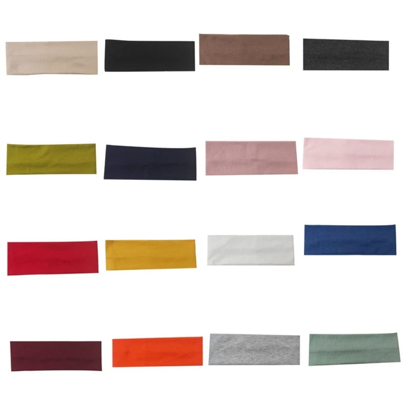 

3xSoft & Breathable Nonslip Hair Band Elastic Headgear for Sports Daily Activity
