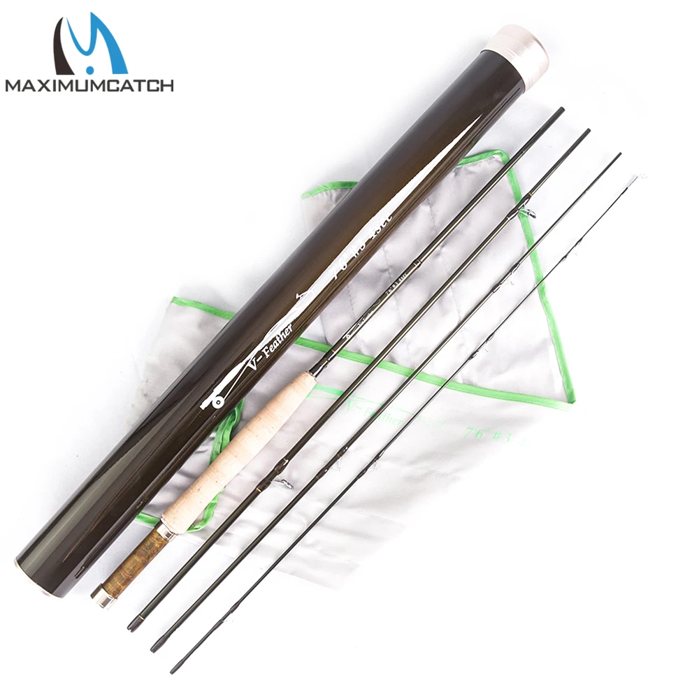 MAXCATCH V-Feather Fly Fishing Rod Small Stream Creek 6ft 6.5ft 7.5ft 1/2/3WT 30T 36T SK Carbon Fiber Light With Carbon Tube - AliExpress 18 MAXCATCH V-Feather Fly Fishing Rod Small Stream Creek 6ft 6.5ft 7.5ft 1/2/3WT 30T 36T SK Carbon Fiber Light With Carbon Tube - AliExpress 18