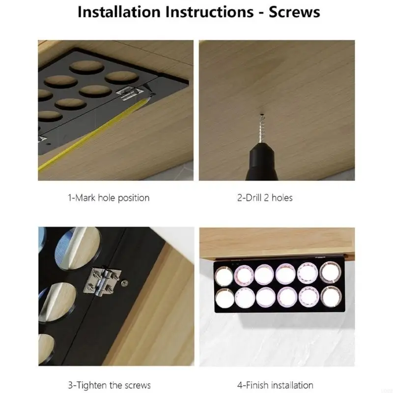 U0DEアクリルコーヒーポッドスタンドアクリルコーヒーポッドホルダーコーヒーポッドディスプレイラック