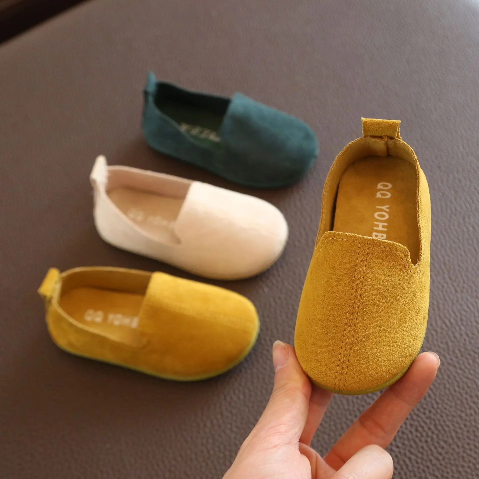 

New Boys Doudou Shoes Wholesale Children's Single Shoes Little Baby Leather Shoes Korean Children's Shoes Kids Fashion