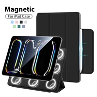 Funda magnética para Ipad Pro 13 11th M5 M4 12,9 A16 2025 Funda Air 11 M2 M3 4 5 10th Generación Mini 6 7 10,9 Accesorios de cubierta