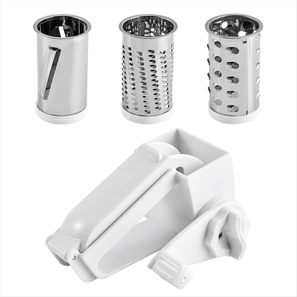 【TODAY-BUY】 Cheese Grater, Cheese Grater Hand Crank,Hand Held Cheese Grater with Handle