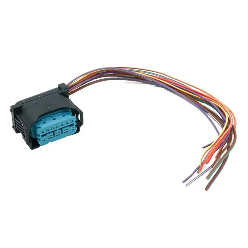 Reliable-12 Way LED Lamp Headlight Plug Pigtail For BMW X1 X3 X5 F15 X6 F01 F02 E63 E64 E90 Head Light Connector 61132359991