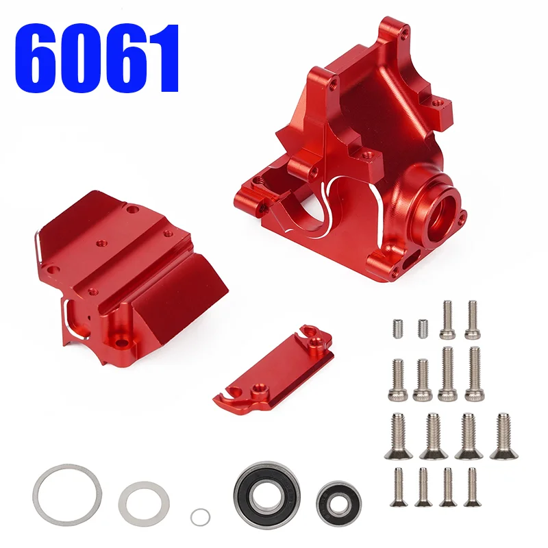 6061/7075 Material Gearbox Case Set HD 6S for 1/7 1/8 ARRMA 6S MOJAVE KRATON TYPHON NOTORIOUS INFRACTION FIRETEAM FELONY