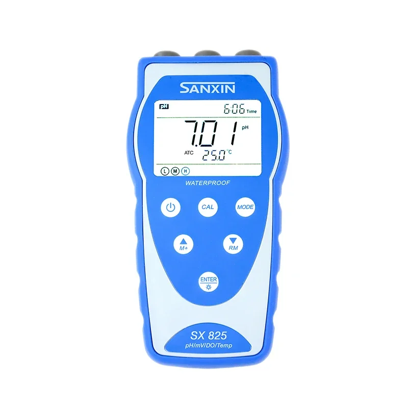 SX825 Portable Handheld pH / mV / Dissolved  / DO Meter