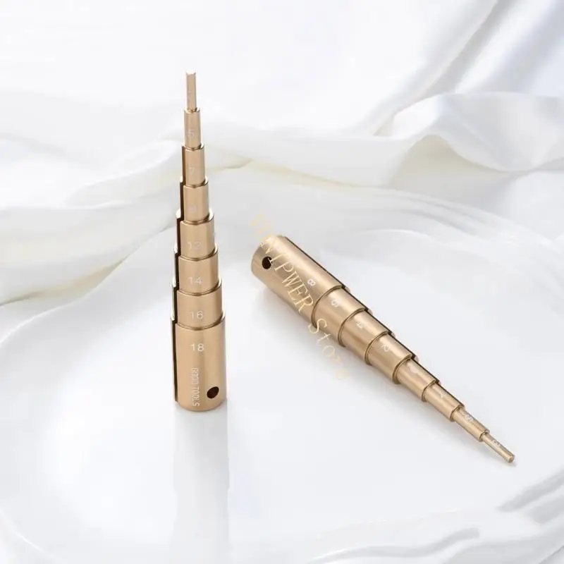 

Aluminum Jewelry Forming Tool Metal Wire Winding for Creative Artisans D08E