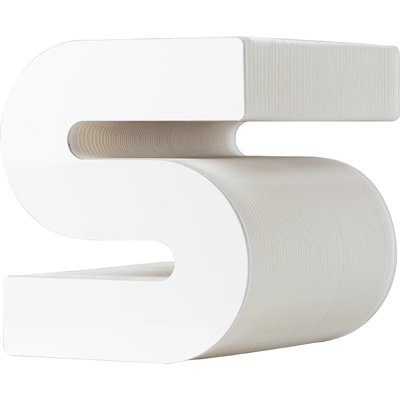 

Ihpaper Алфавитная форма Экологичная гибкая витрина Напольная стойка для бумаги для выставочного зала и выставочного здания