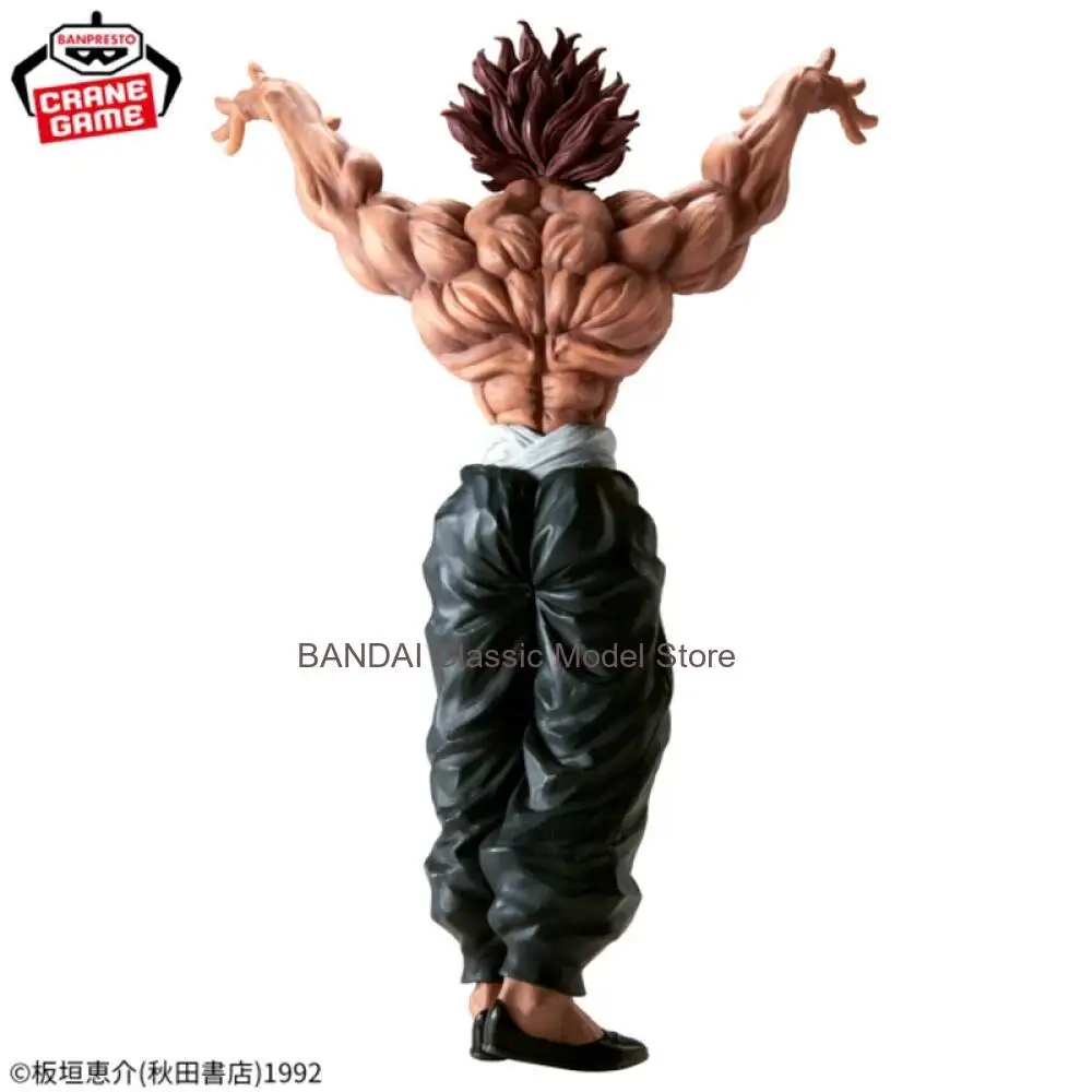 [Autentyczny Oryginalny] Bandai Banpresto Baki Grandista Hanma Yujiro Figurka Anime Model Kolekcjonerski Figurka Zabawka Ozdoba na Biurko Prezent