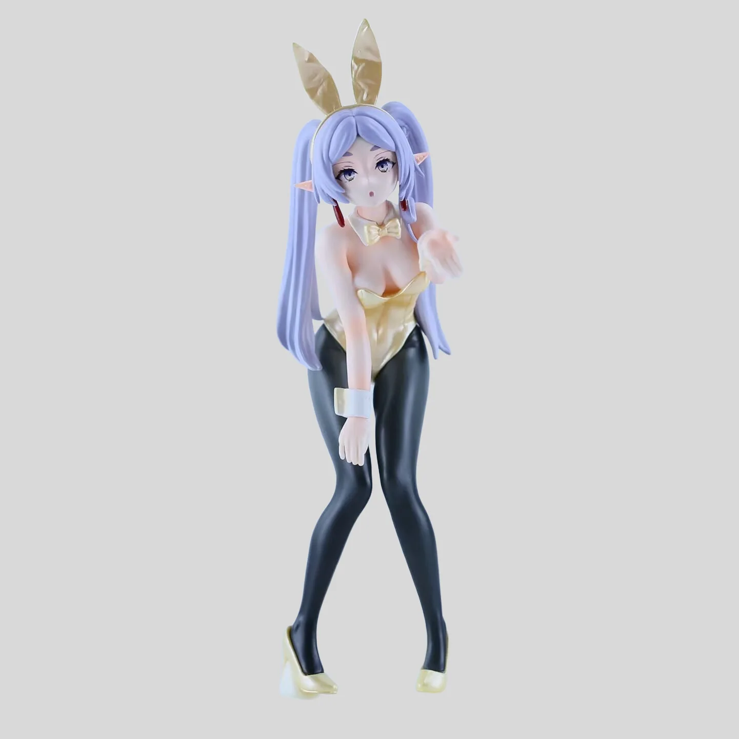 

Jasmine Elves Buried by Beautiful Girls Hand-Made Sitting Bunny Figurine Cartoon Hand Model Collectible Ornament for Toy Fans