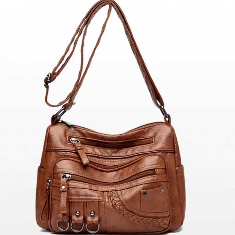Women Crossbody Shoulder Bag New Premium Fashion Handbag For Moms Stylish Lightweight Everyday Tote With Adjustable Strap