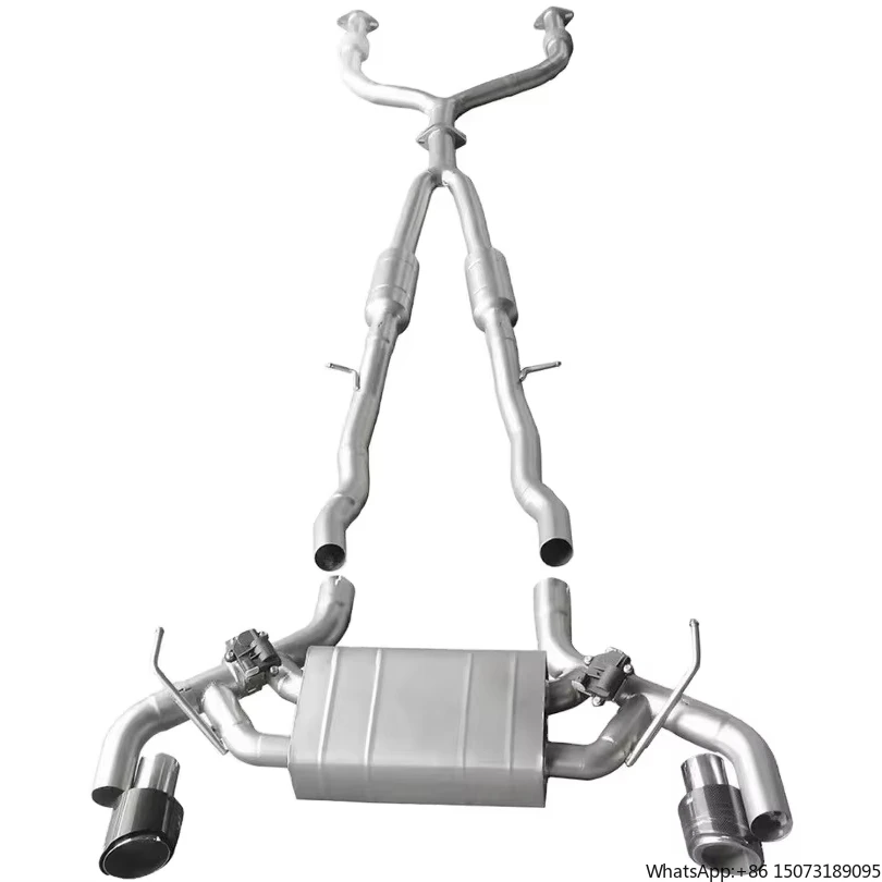 

Высокопроизводительная выхлопная система JTLD Catback для Q50 Redsport 400 3.0L 2016 года