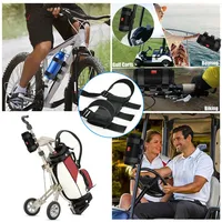Bluetooth Speaker Strap Golf Car Outdoor Small Speaker Bicycle Kettle Fixing Leather Velcro Strap Strap Bicycle Bottle Cage