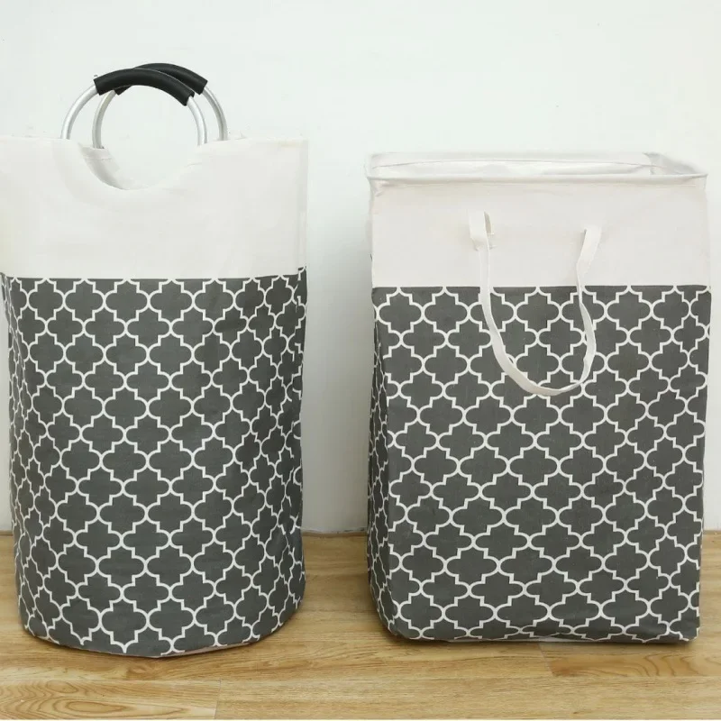 

Fabric Thickened Storage Basket, Laundry, Toys, Sundries, Storage Basket, Household Portable Dirty Clothes Basket, Oversized