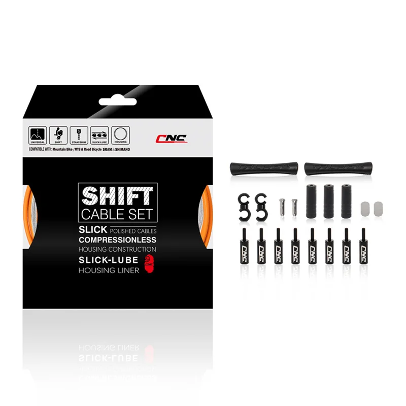 CNC Bike Shifter Kabel Kit Für Shimano Sram Schaltwerk Kabel Draht Fahrrad Shift Kabel Gehäuse 3500mm Iner Kabel 2800mm Zyklus – Detail 12