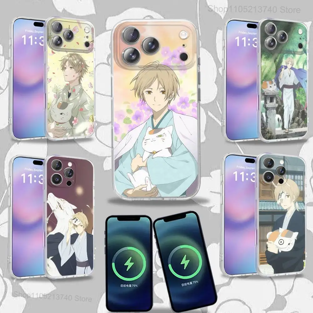

Takashi cute N-NatsumeS Phone Case For iPhone 16,14,11,17,13,15,12,Air,Plus,Pro,Max,E,Mini Frosted for MagSafe Magnetic