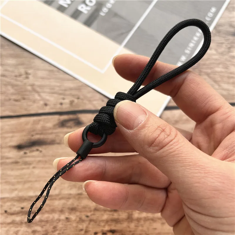 Handmade Nylon Keychain Lanyard, Mobile Phone Accessories