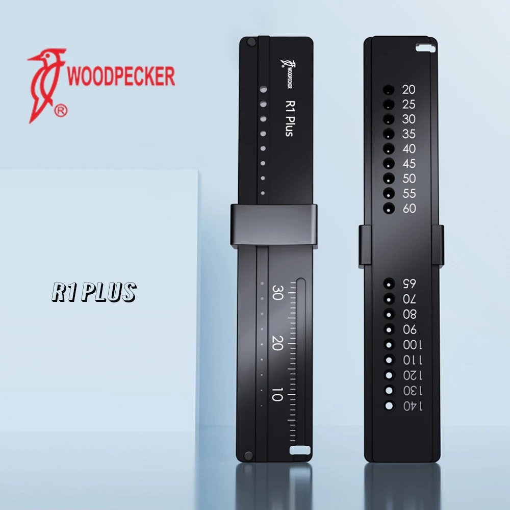 

WOODPECKER R1 Plus Калибр для Gutta-Percha-Points Изготовлен из высококачественной нержавеющей стали и алюминиевого сплава, стоматологический инструмент