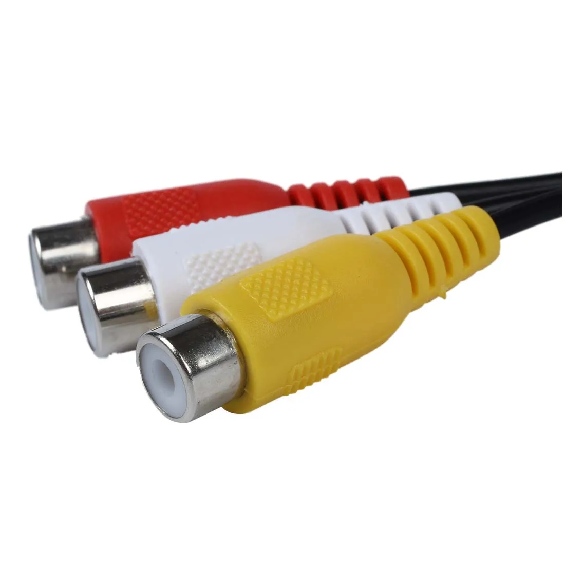 A49T 4 Pin S-Video to 3 Female TV Adapter Laptop Cable