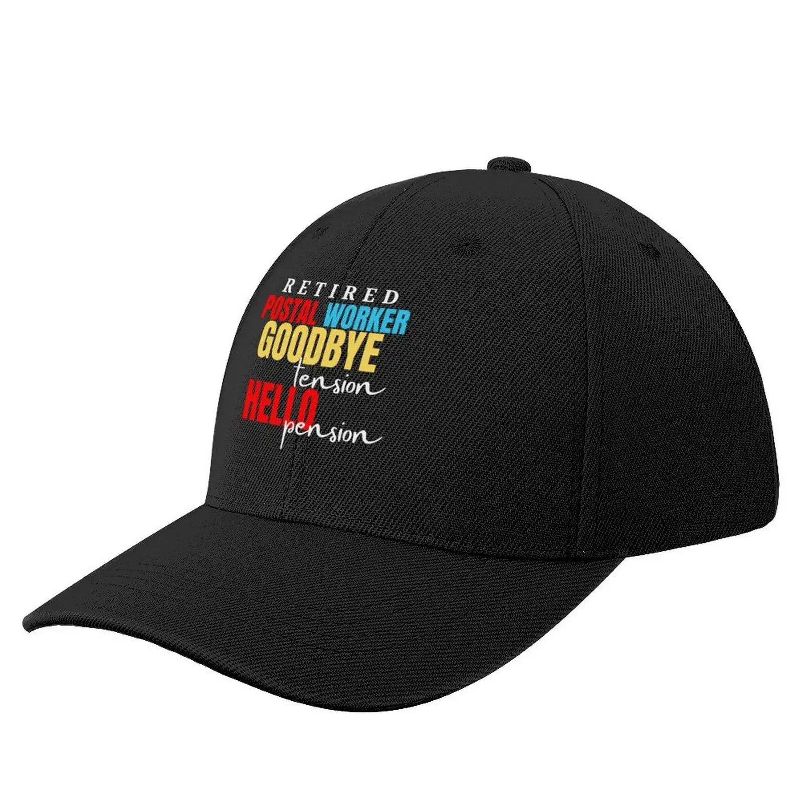 

Retired Postal Worker Baseball Cap New In The Hat funny hat Golf Cap hiking hat Man Women's