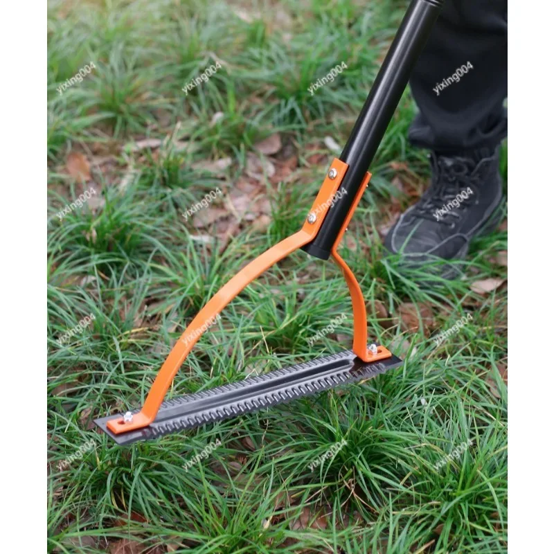 Manual Grass Cutter Serrated Double‑Blade Weeding Tool Portable Garden Hand Tool For Lawn Weed Removal